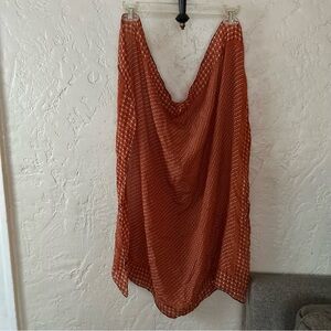 Retro Patterned Scarf/Wrap